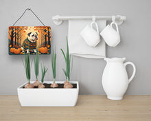 Load image into Gallery viewer, White English Bulldog Fall Wall or Door Hanging Prints