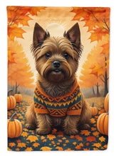 Load image into Gallery viewer, Cairn Terrier Fall House Flag