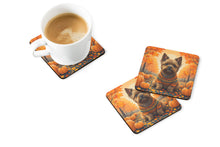 Load image into Gallery viewer, Cairn Terrier Fall Foam Coaster