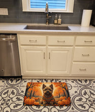 Load image into Gallery viewer, Cairn Terrier Fall Memory Foam Kitchen Mat