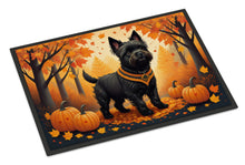 Load image into Gallery viewer, Black Cairn Terrier Fall Doormat - 24x36 Decorative Floor Mat – Indoor/Outdoor Rug with Artistic Flair