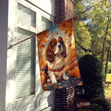 Load image into Gallery viewer, Cavalier Spaniel Fall House Flag