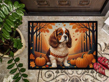 Load image into Gallery viewer, Cavalier Spaniel Fall Doormat - 24x36 Decorative Floor Mat – Indoor/Outdoor Rug with Artistic Flair