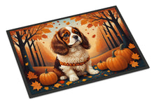 Load image into Gallery viewer, Cavalier Spaniel Fall Doormat - 24x36 Decorative Floor Mat – Indoor/Outdoor Rug with Artistic Flair
