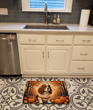 Load image into Gallery viewer, Cavalier Spaniel Fall Memory Foam Kitchen Mat