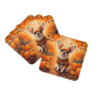 Load image into Gallery viewer, Chihuahua Fall Foam Coaster