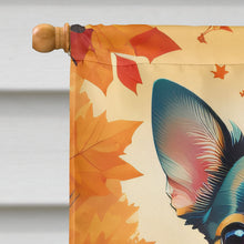 Load image into Gallery viewer, Tricolor Chihuahua Fall House Flag