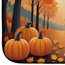 Load image into Gallery viewer, Tricolor Chihuahua Fall Dish Drying Mat