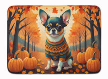 Load image into Gallery viewer, Tricolor Chihuahua Fall Memory Foam Kitchen Mat