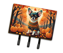 Load image into Gallery viewer, Tricolor Chihuahua Fall Leash or Key Holder