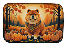 Load image into Gallery viewer, Chow Chow Fall Dish Drying Mat