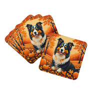 Load image into Gallery viewer, Collie Fall Foam Coaster