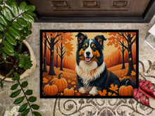 Load image into Gallery viewer, Collie Fall Doormat - 24x36 Decorative Floor Mat – Indoor/Outdoor Rug with Artistic Flair