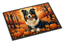 Load image into Gallery viewer, Collie Fall Doormat - 24x36 Decorative Floor Mat – Indoor/Outdoor Rug with Artistic Flair
