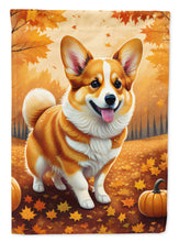 Load image into Gallery viewer, Corgi Fall House Flag