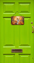 Load image into Gallery viewer, Corgi Fall Wall or Door Hanging Prints
