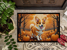 Load image into Gallery viewer, Corgi Fall Doormat - 24x36 Decorative Floor Mat – Indoor/Outdoor Rug with Artistic Flair