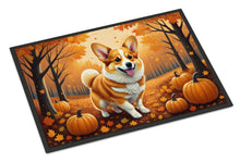 Load image into Gallery viewer, Corgi Fall Doormat -  18x27 Decorative Floor Mat – Indoor/Outdoor Rug