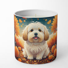 Load image into Gallery viewer, Coton De Tulear Fall Decorative Soy Candle