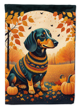Load image into Gallery viewer, Dachshund Fall House Flag