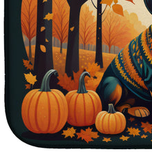 Load image into Gallery viewer, Dachshund Fall Dish Drying Mat