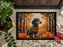 Load image into Gallery viewer, Dachshund Fall Doormat - 24x36 Decorative Floor Mat – Indoor/Outdoor Rug with Artistic Flair