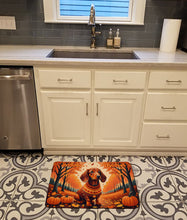 Load image into Gallery viewer, Dachshund Fall Memory Foam Kitchen Mat