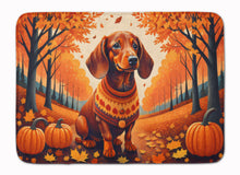 Load image into Gallery viewer, Dachshund Fall Memory Foam Kitchen Mat