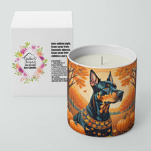 Load image into Gallery viewer, Doberman Pinscher Fall Decorative Soy Candle