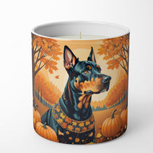 Load image into Gallery viewer, Doberman Pinscher Fall Decorative Soy Candle