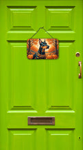 Load image into Gallery viewer, Doberman Pinscher Fall Wall or Door Hanging Prints
