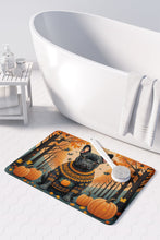 Load image into Gallery viewer, Black French Bulldog Fall Memory Foam Kitchen Mat
