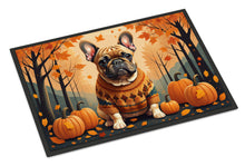 Load image into Gallery viewer, Fawn French Bulldog Fall Doormat -  18x27 Decorative Floor Mat – Indoor/Outdoor Rug