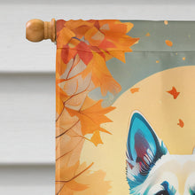 Load image into Gallery viewer, White German Shepherd Fall House Flag