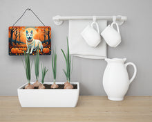 Load image into Gallery viewer, White German Shepherd Fall Wall or Door Hanging Prints
