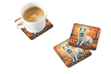 Load image into Gallery viewer, White German Shepherd Fall Foam Coaster