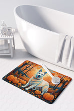Load image into Gallery viewer, White German Shepherd Fall Memory Foam Kitchen Mat