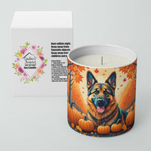 Load image into Gallery viewer, German Shepherd Fall Decorative Soy Candle