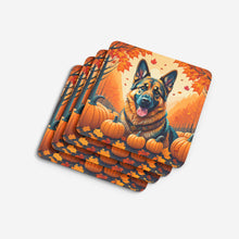 Load image into Gallery viewer, German Shepherd Fall Foam Coaster