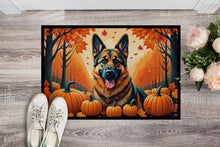 Load image into Gallery viewer, German Shepherd Fall Doormat -  18x27 Decorative Floor Mat – Indoor/Outdoor Rug