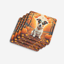 Load image into Gallery viewer, Jack Russell Terrier Fall Foam Coaster