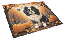 Load image into Gallery viewer, Japanese Chin Fall Glass Cutting Boards – Durable, Decorative Kitchen Art Large