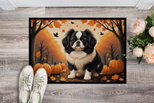 Load image into Gallery viewer, Japanese Chin Fall Doormat -  18x27 Decorative Floor Mat – Indoor/Outdoor Rug