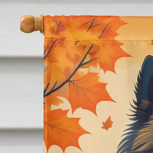 Load image into Gallery viewer, Keeshond Fall House Flag