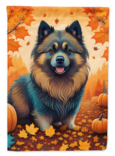 Load image into Gallery viewer, Keeshond Fall House Flag