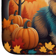 Load image into Gallery viewer, Keeshond Fall Dish Drying Mat