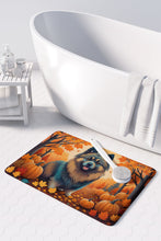 Load image into Gallery viewer, Keeshond Fall Memory Foam Kitchen Mat