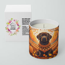 Load image into Gallery viewer, Chocolate Labrador Retriever Fall Decorative Soy Candle