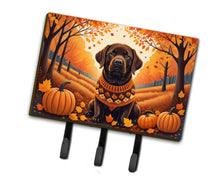 Load image into Gallery viewer, Chocolate Labrador Retriever Fall Leash or Key Holder