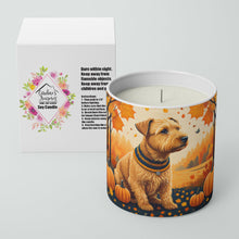 Load image into Gallery viewer, Lakeland Terrier Fall Decorative Soy Candle